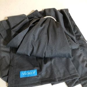 Ring sling baby carrier